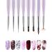 3 Piece Nail Painting Pen Set - Nail Art Brushes for Drawing & Dotting | International Shipping - Buy Online on GoSupps.com