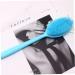Silicone Body Brush Exfoliating Shower Scrubber - Blue - Buy Online on GoSupps.com