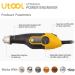 UTOOL Engraver Pen with Letter/Number Stencil  24W Handheld Etching Tool for Wood Metal Glass Engraving with 4 Replaceable Tungsten Carbide Steel Bits - Buy Online on GoSupps.com