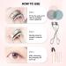 Premium Hysotok Eyelash Curler Set - Stainless Steel 2 Replacement Pads & Mascara Brushes for Perfect Lashes | International Shipping - Buy Online on GoSupps.com