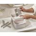 Joseph Joseph Make Me Up Compact Mirror & Cosmetic Organizer Set | Shell Mirror + Organizer for Travel & Beauty - Buy Online on GoSupps.com