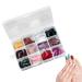 Nails Press on Matte and Glossy False Nail Tips - Easy to Use and Portable Ballerina Coffin Press on Nails for Shiny Short Ballet