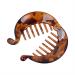 Buy Pofet Banana Clips | 2-Piece Fish Tail Hair Accessories for Women & Girls - Black White Brown - Perfect for Thick Hair - Buy Online on GoSupps.com