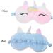 ERINGOGO Couvre-yeux En Peluche Licorne Gar on Et Filles Masque Pour Dormir Doux Taille Unique Motif Tie-dye Violet Confortable Et Occultant Pour Sieste Soir e Pyjama Et Voyages - Buy Online on GoSupps.com