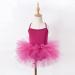 KARETT Toddler Girls Ballet Leotard & Tutu Dress | Criss Cross Back Straps | Rose Purple | 2-4T - Buy Online on GoSupps.com