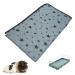 RIOUSSI Guinea Pig Cage Liners Absorbent Washable Reusable Guinea Pig Fleece Bedding for Midwest and C&C Cages with Leakproof Bottom. Star Print for Midwest 1 Pack 24x47 Inch (Pack of 1)