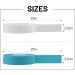 Swawis Ice Hockey Tape - 2 Rolls Black & Green/Blue & White 2.5cm x 25m Handle Band for Hockey Badminton & Golf - Buy Online on GoSupps.com