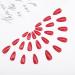 Bomine Long Red Stiletto Fake Nails - 24Pcs Full Cover Acrylic False Nails for Women & Girls, Glossy Manicure Party Tips - Buy Online on GoSupps.com