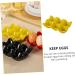 Generic Serving Tray 1pc Egg Tray Eggs Egg Holder for Fridge Egg Dispenser 6- Cup Egg Organizer Container Ceramics - Buy Online on GoSupps.com