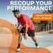 Compression Ankle Brace with Silicone Support - Copper Plantar Fasciitis & Achilles Tendonitis Relief - Unisex Medium Size - Buy Online on GoSupps.com