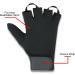 Leather Palm Wheelchair Gloves Half Fingers with Full Thumb Disability Mobility Gloves for Men and Women (Large Black) Large Black - Buy Online on GoSupps.com