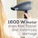 Beurer HC25 Ionic Hair Dryer for Travel - 1600W Anti Frizz Blow Dryer with Voltage Switch, Foldable Handle, Lightweight Styler, Nozzle Attachment, Storage Bag - Black/Rose Gold - Buy Online on GoSupps.com