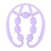 Massage Roller Trigger Point Massage Roller in U Shape 7-Wheel Massage Roller for Calves Legs Arms Relieves Muscle Soreness