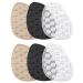 3 Pairs High Heels Forefoot Pad Shoe Inserts Heels Metatarsal Foot Cushions Gel Guard Kitten Heel Metatarsal Foot Pads Heel Inserts for Women Gasket Sole of Foot Assorted Color 9X6.5CM