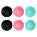 Beaupretty 6pcs Silicone Makeup Brush Cleaning Pads - Foldable Scrub Mat & Applicator | Essential Beauty Gadgets for Flawless Makeup - Buy Online on GoSupps.com