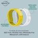 PARA'KITO Mosquito Repellent Pack - 2 Wristbands & 2 Refills | Yellow/White - Buy Online on GoSupps.com