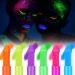AOOWU Glow UV Neon Face Paint Crayons Kit - 6 Safe Non-Toxic Colors for Adults and Kids | Halloween Makeup, Party, Cosplay - Fluorescent Brightest Glow - Buy Online on GoSupps.com