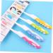 Lurrose 16-Pack Elastic Ray Toothbrushes for Travel | Manual Oral Care Accessories & Cleaning Tools - Buy Online on GoSupps.com
