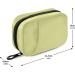 Naanle 7-Day Pill Box Travel Organizer Bag - Compact Vitamin Supplement Holder Chartreuse Yellow - Portable Zipper Case (4.6 x 3.14 x 1.88 Inch - Buy Online on GoSupps.com