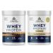 Ancient Nutrition Grass-fed Whey +Fat Loss Protein Powder Vanilla Cinnamon 18 Servings + Grass-fed Whey Protein Powder Chocolate Peanut Butter 18 Servings