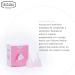 Irisana Menstrual Cup Pack of 2 - Size L - Pink & Transparent - Surgical Silicone - Compatible with IUP - Iriscup Model - International Shipping Available - Buy Online on GoSupps.com