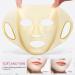 Beaupretty Reusable Silicone Face Mask 3-Piece Moisturising Face Mask Cover Reusable Anti-Wrinkle Silicone Face Mask Holder for Leaf Masks - Buy Online on GoSupps.com