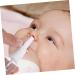 Baby Nasal Spray Bottle and Booger Sucker Kit - Portable Nose Nebulizer for Nasal Cleaning - Small Transparent 12.5X3X3CM - Buy Online on GoSupps.com