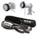 MOVE SHOOT MOVE Lens Warmer with Cold Flexible Cable Down to -25 Dew Heater Preventing Lens from Fogging and Condensation, Compatible with Telescopes and Camera in 4.26" Diameter