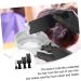FRCOLOR 12 Piece Hair Dye Tool Balayage Brush Hair Dye Set Hair Dye Brush Black Gloves Hair Dye Set Highlighting Board Lightening Hair Colour Brush - Buy Online on GoSupps.com