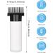 Root Comb Applicator Bottle 180ml | Hair Dye Brush with Graduated Scale | Black & Clear Hair Coloring Tool - Buy Online on GoSupps.com