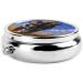 Walking Tiger Portable Metal Pill Box Round Mini 3-Compartment Design for Small Pills Perfect for Travel - Buy Online on GoSupps.com