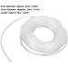 32.8 Ft Universal Transparent PVC Hearing Aid Tubing | 3mm Clear Earmold for Optimal Sound Quality - Buy Online on GoSupps.com