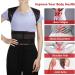 ZUIAI Self Heating Back Support Waist Brace Magnetic Correction Belt Posture Spine Lumbar(L) Large As Shown - Buy Online on GoSupps.com
