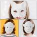 Imikeya White Hand-Painted Masquerade Masks - Perfect for Decorating & Crafting | Empty Carnival Cat Masks - Buy Online on GoSupps.com
