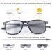 Photochromic Progressive Multifocus Reading Glasses UV400 | Outdoor Sunglasses & Blue Light Blocking Goggles for Men & Women - Black 2.0x - Buy Online on GoSupps.com