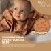 Yum Yum's Waterproof Silicone Baby Bibs with Long Sleeves | Coverall Bib for Infant Weaning | Panda Paws Design | 6-12 Months | Toddler Apron - Buy Online on GoSupps.com