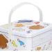 Laundry Powder Bin Iron Laundry Powder Tin with Perspective Window and Lid Large Capacity Washing Powder Storage Tin Used at Home - Buy Online on GoSupps.com