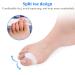 FAMKIT 2pcs Toe Separator & Hallux Valgus Corrector - Transparent - Buy Online on GoSupps.com