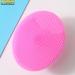 LYMGS Soft Facial Cleansing Brush - Silicone Face Massager for Exfoliating & Makeup Removal - Pink 1 Pack - Buy Online on GoSupps.com