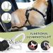 Buy Eyin Camouflage Dog Harness with Seat Belt & Carabiner Hooks | Adjustable & Breathable | Ideal for Car Safety - Medium Size - Buy Online on GoSupps.com