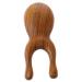 Plafope comb from green sandalwood massage accessories hair massage device portable head massage device practical head massage device.