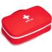Jipemtra Small First Aid Kit Bag - Red Handle Outdoor Travel Rescue Pouch for Car, Home, Office & Sport - Buy Online on GoSupps.com