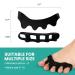 Welnove Toe Separators Bunion Corrector - 8 Pcs Gel Straighteners for Hammertoes | Buy Now for Pain Relief & Correct Foot Alignment - Buy Online on GoSupps.com