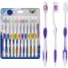 10pcs Soft Bamboo Charcoal Toothbrushes - Eco-Friendly Healthier Dental Care - Buy Online on GoSupps.com
