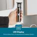 Geepas Rechargeable Beard Trimmer | Electric Stubble Hair Trimmer | LED Display 1200mAH Li-ion Battery 180 Mins Working Time| Waterproof Cordless Electric Trimmer Grey - Buy Online on GoSupps.com