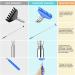 Extendable Metal Back Scratcher with Carrying Bag in Blue - Buy Online on GoSupps.com