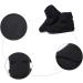 Men's Adjustable Diabetic Wide Fit Slippers | Memory Foam | Breathable | Edema & Swollen Feet Relief | Plantar Fasciitis | Size 10 | Black - Buy Online on GoSupps.com