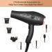 Jolichic 2400W AC Motor Hair Dryer - Professional Styling Tool with Diffuser 2 Concentrators & 4 Combs | 3 Heat 2 Speed Levels Cold Shot Button - Perfect for Salon Quality Curly Hair - Buy Online on GoSupps.com