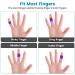 Buy Ednyzakrn 20-Piece Finger Protection Bandages for Arthritis & Injury - Stretchable Finger Support in Purple & Pink | Ideal for Basketball & Swelling Relief - Buy Online on GoSupps.com