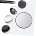 ADOCARN Shower Mirror Magnifying with Suction Cups - Small Travel Makeup Mirror with Lights - Buy Online on GoSupps.com